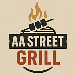 AA Street Grill logo.